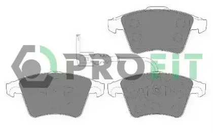 5000-1642 C PROFIT Комплект тормозных колодок, дисковый тормоз